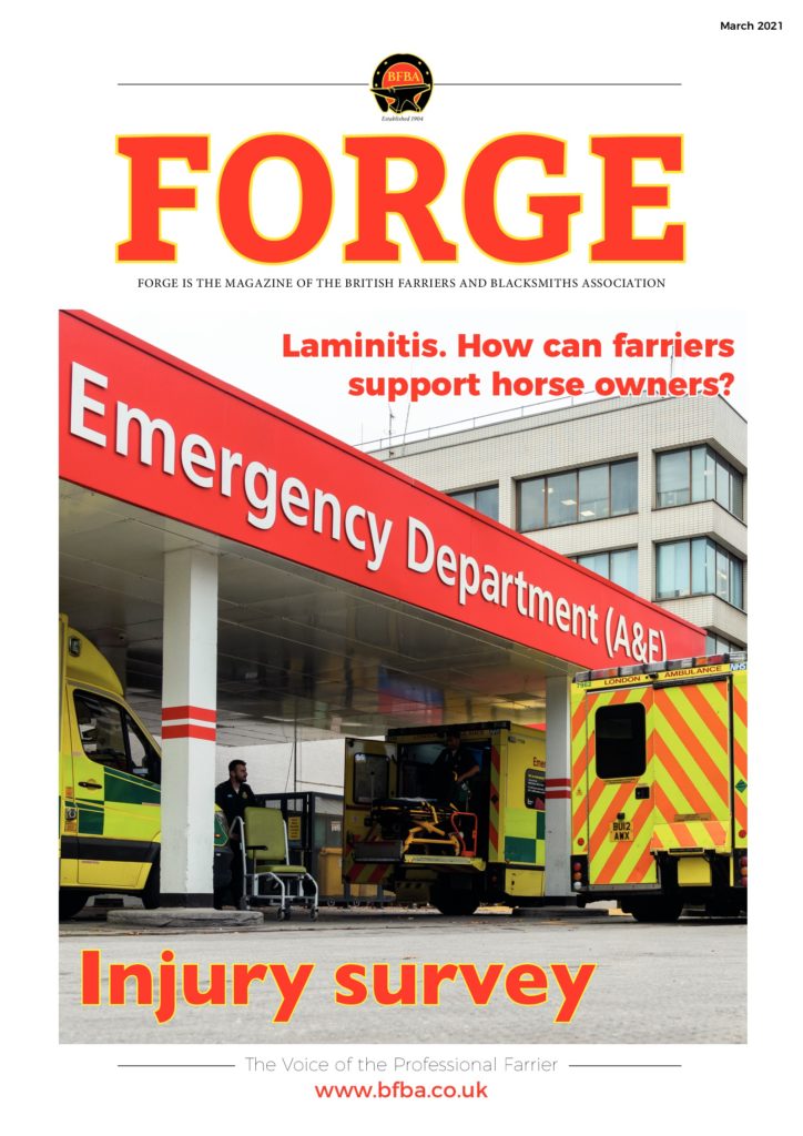 Forge Magazine March 2021 Cover
