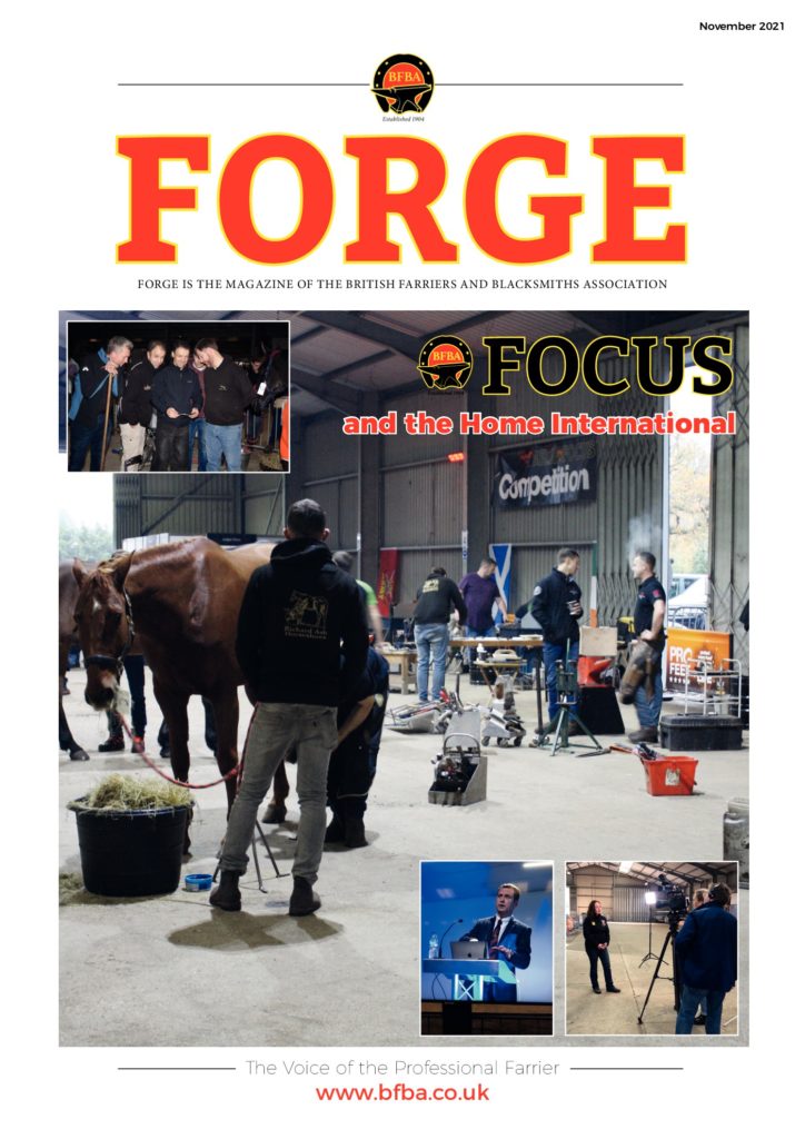 Forge Magazine November 2021 Cover