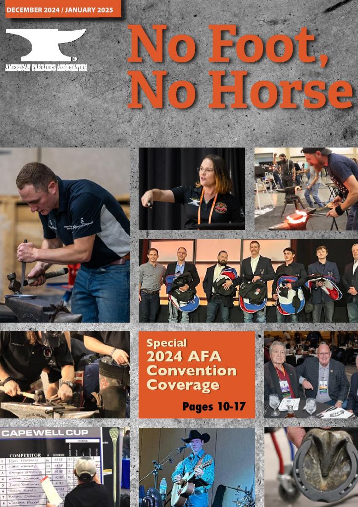 No Foot, No Horse December 2024 January 2025 cover web